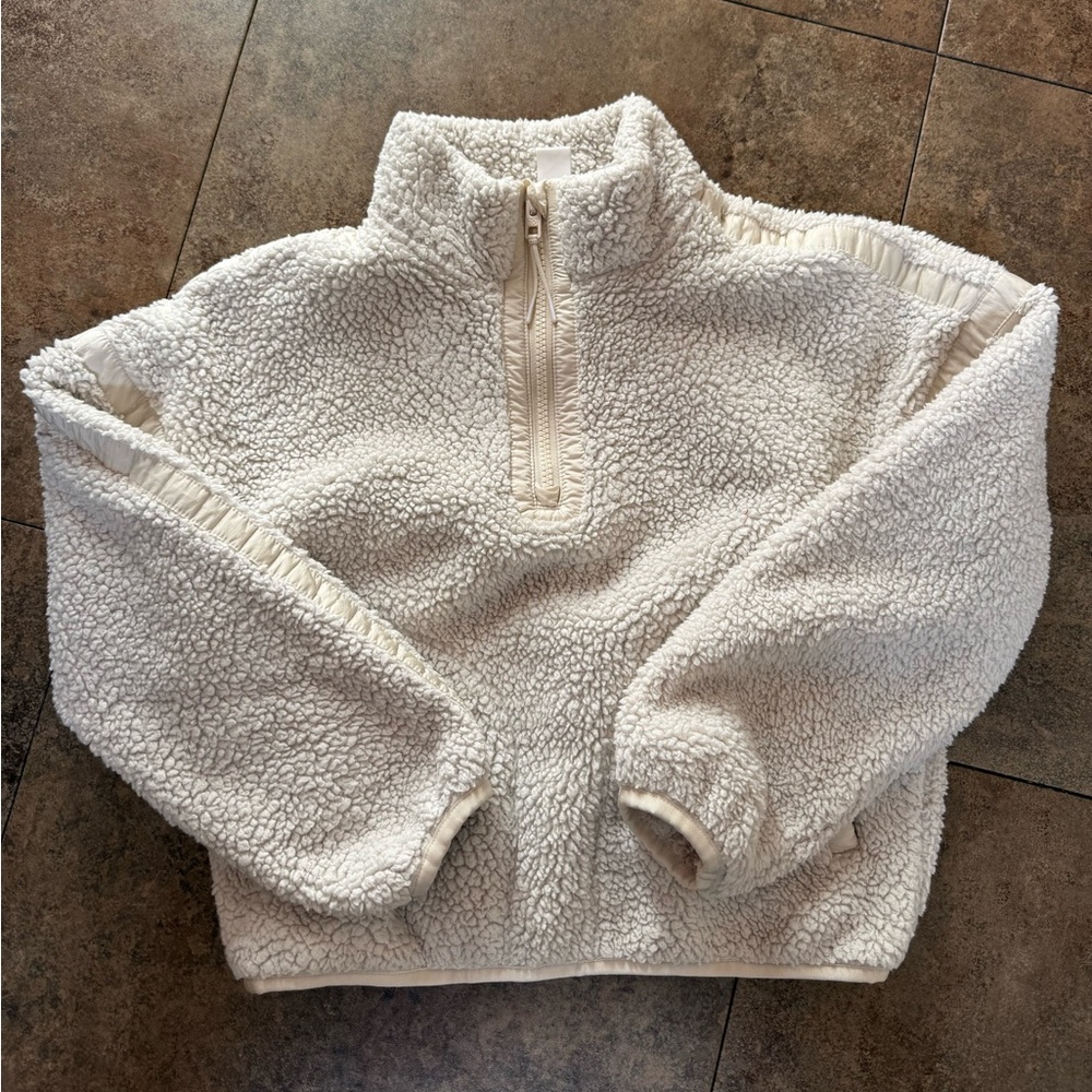 Athleta girl fleece jacket